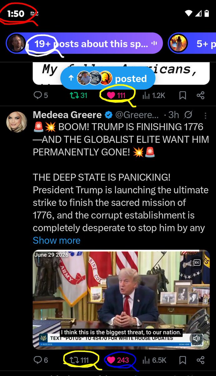 DeanDavis33's tweet photo. 6️⃣🐇1️⃣ #SixOnes
1️⃣5️⃣0️⃣ #OneFifty
⚡1️⃣9️⃣ #Nineteen
😏 #WhatAreTheOdds 😁
1️⃣1️⃣1️⃣ #OneOneOne
2️⃣4️⃣3️⃣ #TwoFourThree https://t.co/BzmCiu5avs