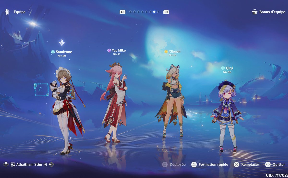 moonilyaa's tweet photo. J'aime trop cette équipe elle est vraiment trop cool à jouer !
Et en vrai ça me fait trop plaisir de rejouer Qiqi, mon premier perso perma du jeu 🥹 https://t.co/jdnM4bGDAb