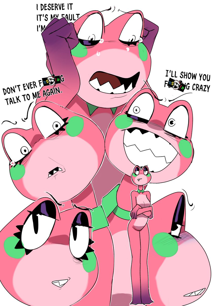 sloumez's tweet photo. Evil Ribbit https://t.co/vHVTc9P8Gc