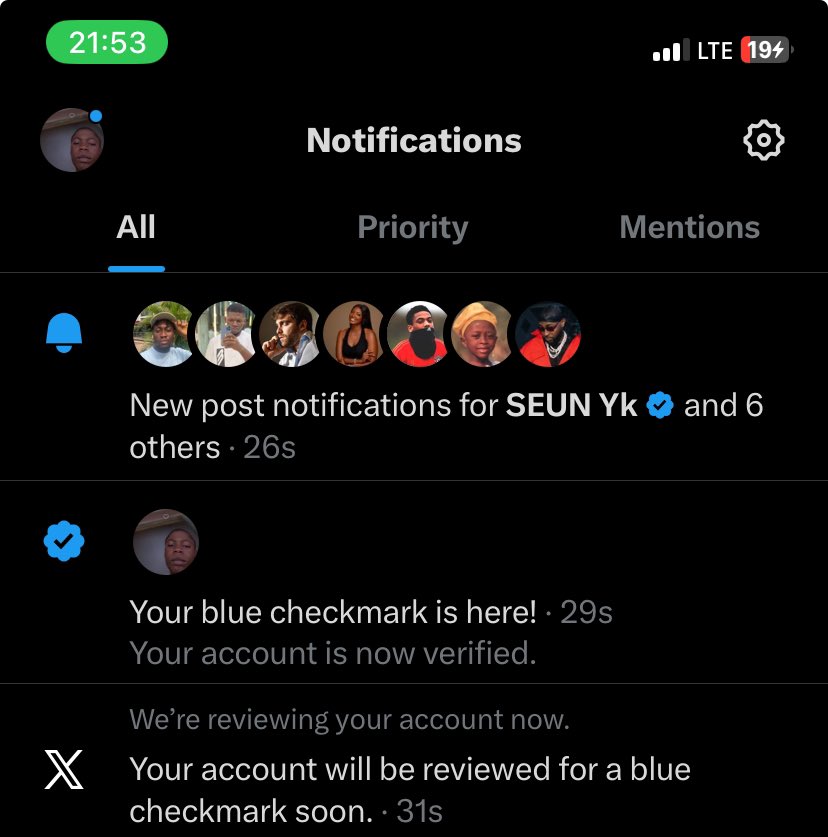 Fortunate0_1's tweet photo. I’m back guys It’s been a week since I was b$nn$d https://t.co/n36E1hk2Ib