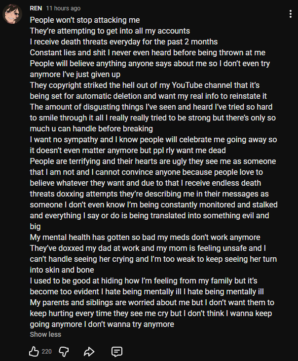 Pand3m0nium30's tweet photo. The main reason why she wanted to leave: https://t.co/nhZwqH8HII