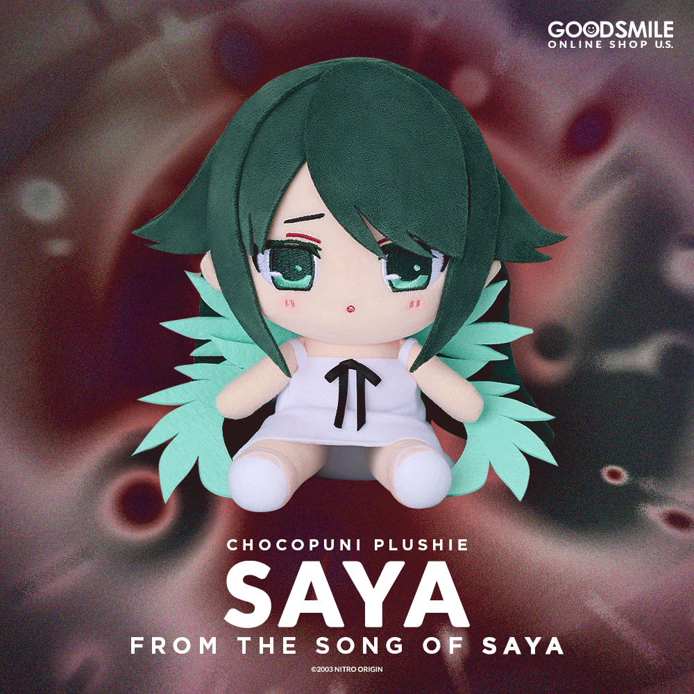 GoodSmile_US's tweet photo. To you, she is an angel, to the rest of the world, a living nightmare. This hauntingly cute Saya Chocopuni plushie is ready to consume your affection. Just try not to leave her alone in the dark. Preorder now at GOODSMILE ONLINE SHOP US!

Shop: https://t.co/xkQIMEdDlK

#Goodsmile https://t.co/kTUuJwWlRS