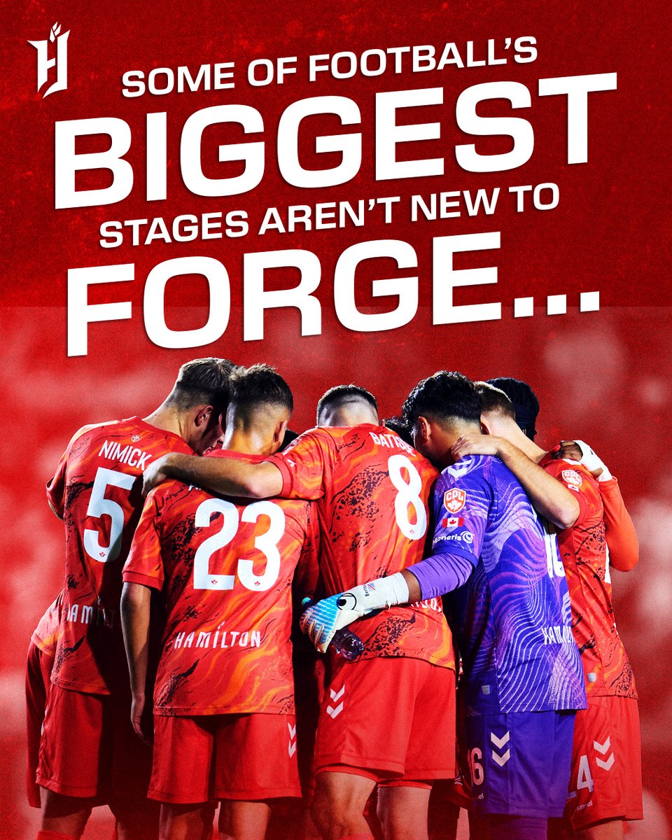 ForgeFCHamilton's tweet photo. Before they hosted the world's biggest matches, they hosted Forge ⚒️ https://t.co/s5eFS1TXZV