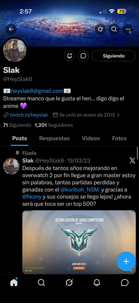 Angel_lnrd's tweet photo. @HeySlak8 @OverwatchLATAM @HannyOW23  buena suerte a todos los participantes :D https://t.co/tPaz1AHWIL