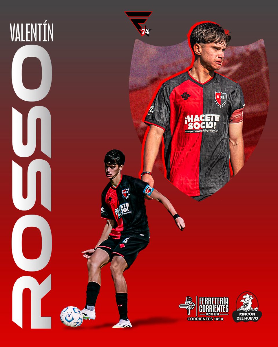 FRRNOB's tweet photo. CONOCIENDO A VALENTÍN ROSSO!

El juvenil jugó 12 de los 16 partidos que se disputaron hasta el momento en el Torneo, todos como titular y marcó un gol. Además, este año, recibió su primera convocatoria a la reserva pero aún no debuto.

📈 Mide 1.93
⚽️ Zaguero
📊 Categoría 2008 https://t.co/aXTvnhn8Lx