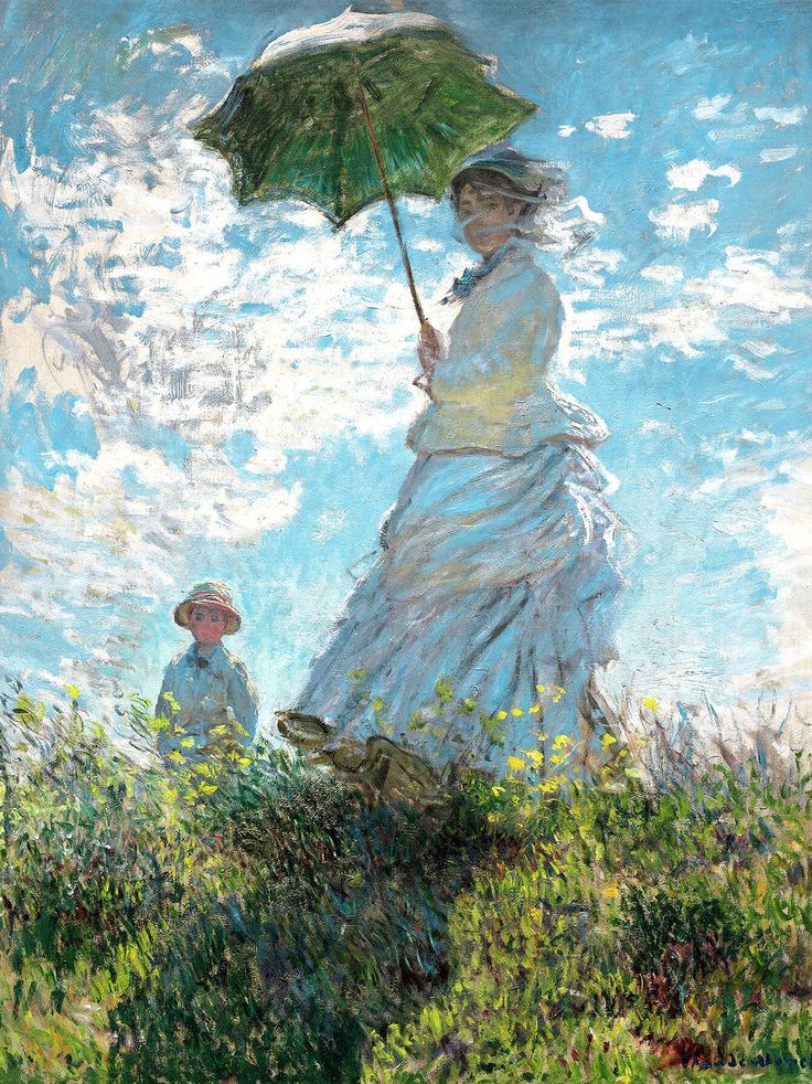 republiektrien's tweet photo. Claude Monet. Mevrouw Monet en Zoon. https://t.co/cA7eP60UCH