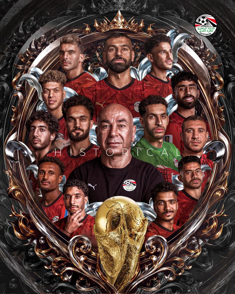 IsmailHelmy13's tweet photo. والله وعملوها الرجالة...... وبتعمليها ازاى يا مصر ... منتخبنا الوطني المصري إلى دور الـ 16 .... ألف ألف مليون مبروك ...  وألف ألف شكر ليك يارب على نعمك علينا.. https://t.co/NMC3Dvo2fW