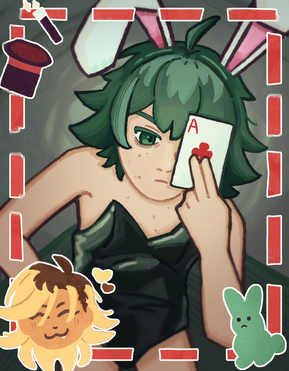 vipereel's tweet photo. first attack DONE on my beloved friend ~dirtsniffer's ace 🎩🪄🐇 https://t.co/GpcM5XBEsN