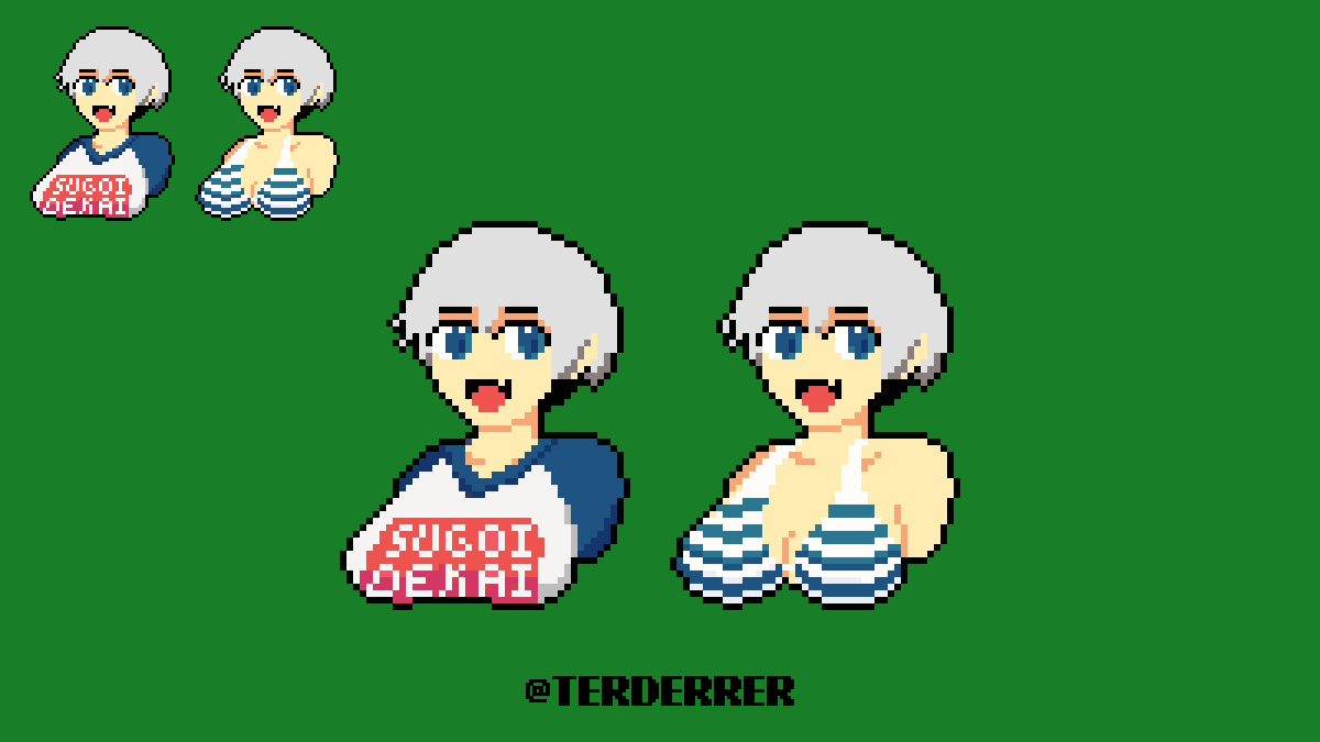terderrer's tweet photo. Uzaki chan repost 
#pixelartㅤㅤㅤㅤ https://t.co/09y4CzqGqt