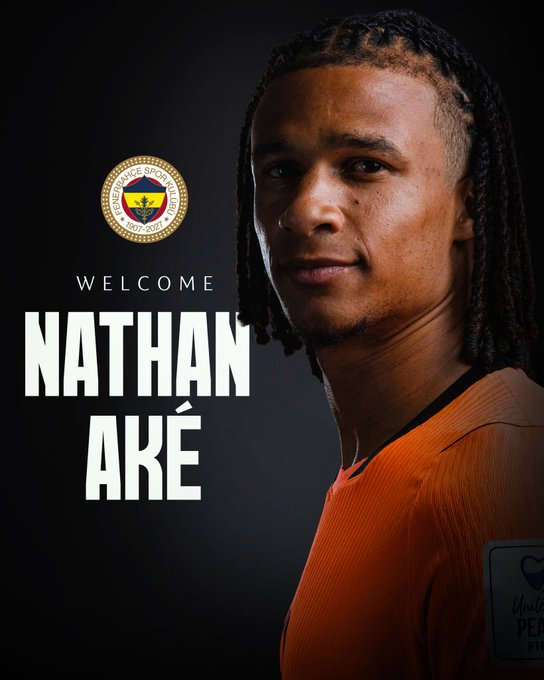 derbiplus's tweet photo. ⚽️Fenerbahçe, Hollanda Milli Takımı oyuncusu Nathan Ake ile anlaştığını duyurdu. 👌
👇👇👇
https://t.co/Bl7TcIWIS1
#NathanAke #Inter #Transfer #SerieA #HoşGeldinAke #FootballNews #SonDakika #Stoper #YeniTransfer #InterMilan https://t.co/Z9QPuw23g3