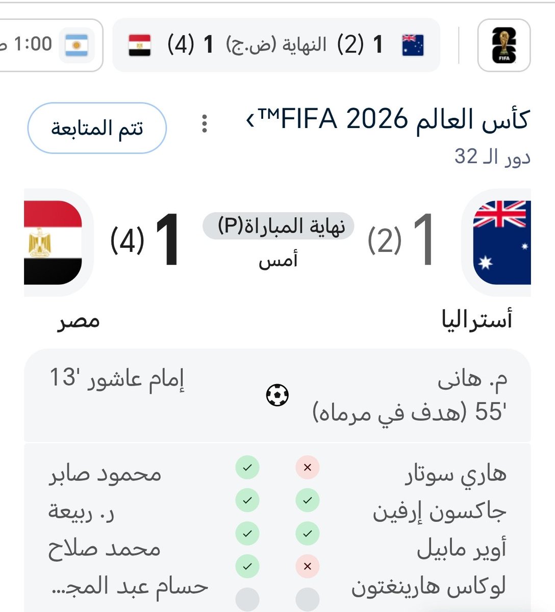 frasshiatt's tweet photo. #مصر_استراليا ⚽️

الف مليارمبـــــــــــــــــــــــــــــروك 🇪🇬✨ 
تأهل منتخبنا لدور16 لاول مرة في تاريخة بالنهائيات الحمد لله رب العالمين 
#مصر_استراليا
#مباراة_مصر_استراليا
#أستراليا_مصر
#EgyptVsAustralia
#منتخب_مصر
#شجع_مصر
#الفراعنة
#تحيا_مصر
#Pharaohs https://t.co/S1U9BUr9F5