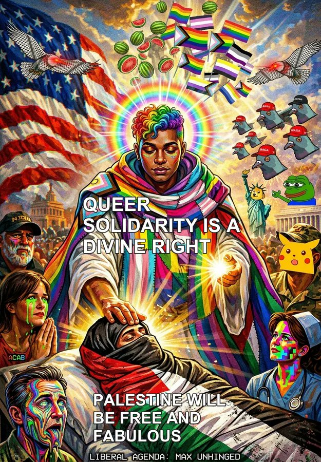 Queers for Palestine tweet media