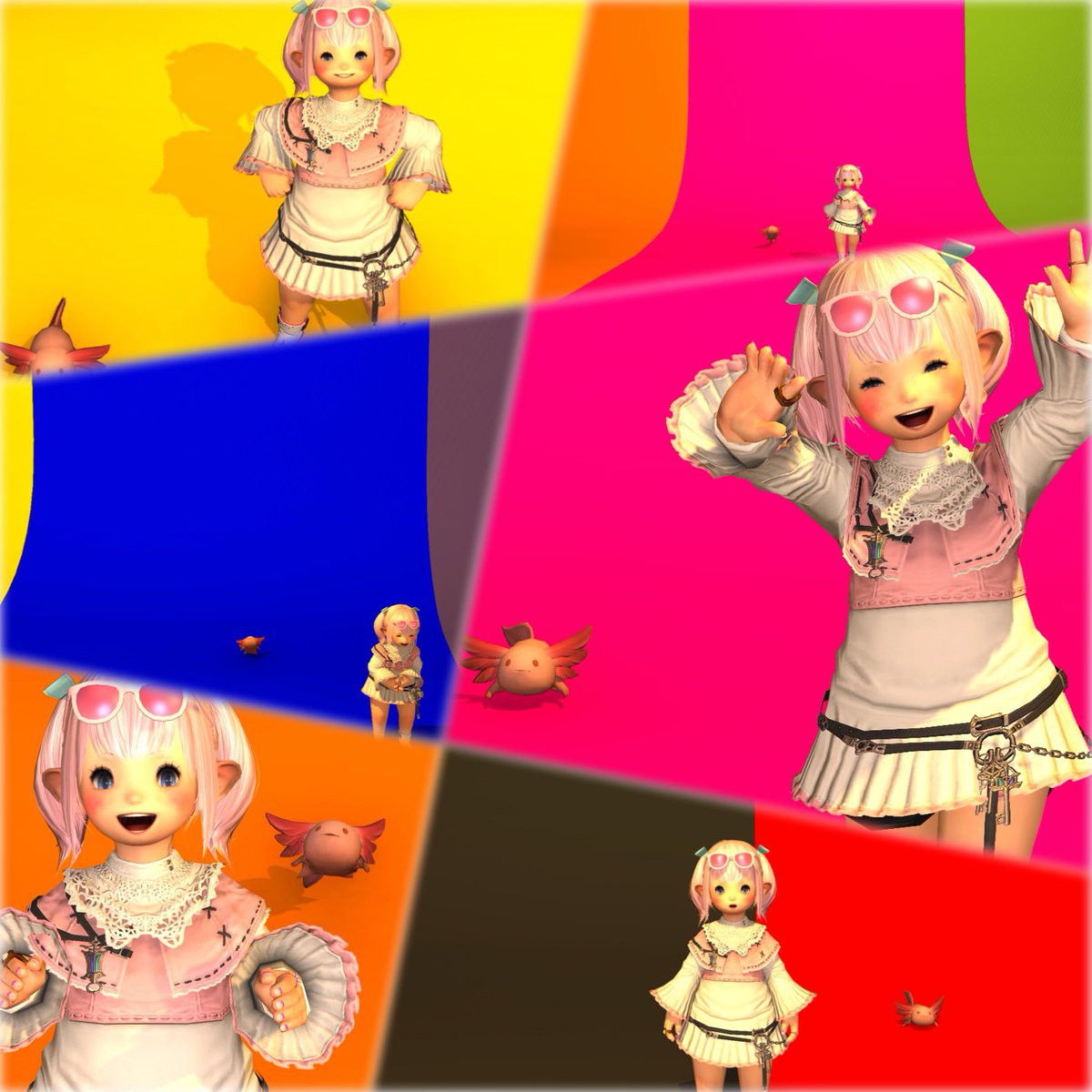 upaupa_0114's tweet photo. ウパちゅ〜すᐕ)ﾉ
 #おはララ です
昨日は夜勤の早出で起きたらあまり遊ぶ時間なくて昨日と同じ場所で撮影しました( 'ᢦ' )
さぁ今日は動画編集頑張ろ└( 'ω')┘ムキッ
とりあえず今はねます(:3_ヽ)_
 #FF14  #ララフェル https://t.co/EbHed5FKcP