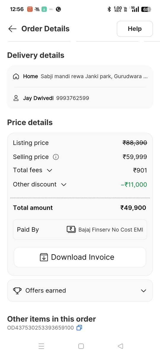 jaydwivedire's tweet photo. My first complaint was registered on 15 May, and my issue is still unresolved. For the last 15 days, Flipkart has only been asking me to wait another 24–48 hours without providing any solution.
In my experience, Flipkart's customer service has been extremely disappointing. https://t.co/DyRiiDqoWI