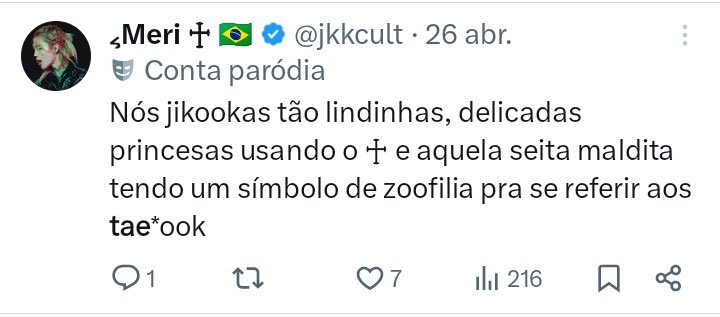 obitachigf's tweet photo. é esse tipo de gente que vcs dizem nao odiar o tae? essas sao as ot7? https://t.co/sQbSc83OGn