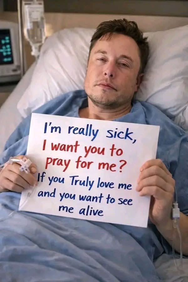 ReveeTesla10493's tweet photo. Protect ELON MUSK at any cost.

Are you praying for Elon Musk?

He is our brother and friend of us. https://t.co/lbMuawW9fq