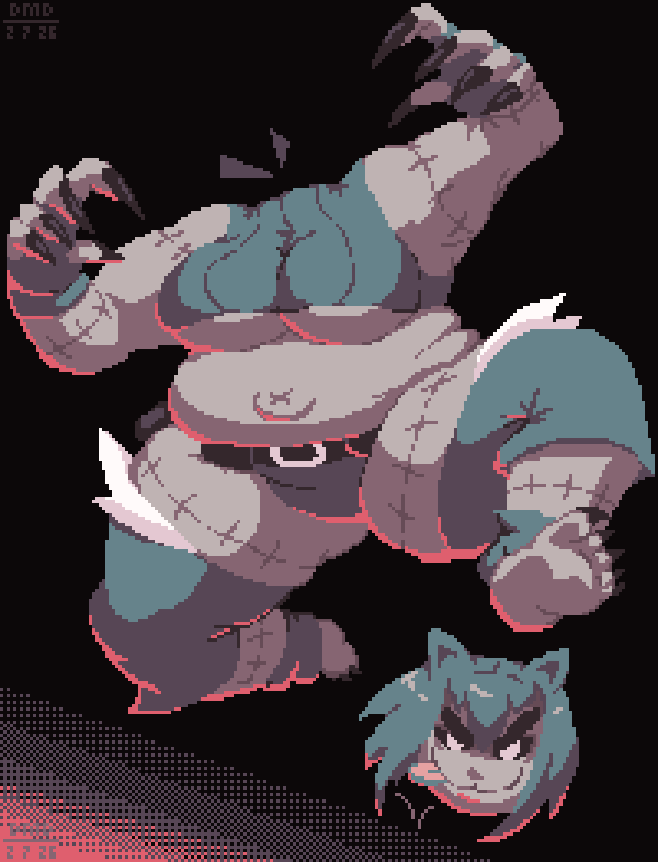 DangerDMD's tweet photo. Guillotina + Ms. Fortune
#mewgenics #skullgirls #pixelart #ドット絵 https://t.co/TpEeTJKEI9