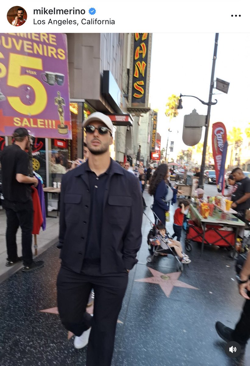 afcstuff's tweet photo. 📲 Mikel Merino on Instagram, exploring Hollywood. 🌟🇺🇸 https://t.co/UvlGQhiEv2