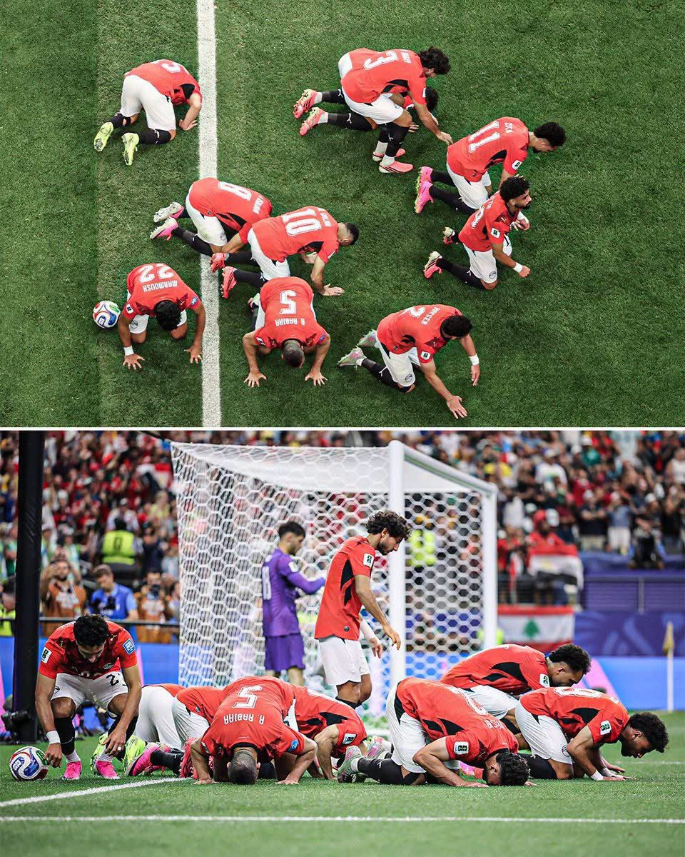 omarsuleiman's tweet photo. Ta7ya Masr! 

Egyptians being happy is always fun :)

Mabrook 🇪🇬 https://t.co/VhkDvbGJoy