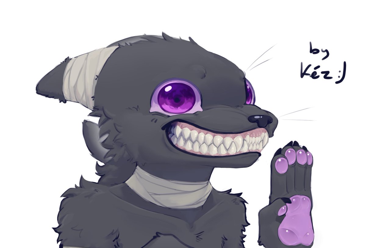 Kez_Soro's tweet photo. Got commissioned to draw a precious smile :J
#casualtiesunknown https://t.co/DEbg35Syn0