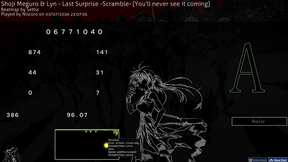 Niscoro1's tweet photo. aura 315pp play https://t.co/uNX4PXQGPH