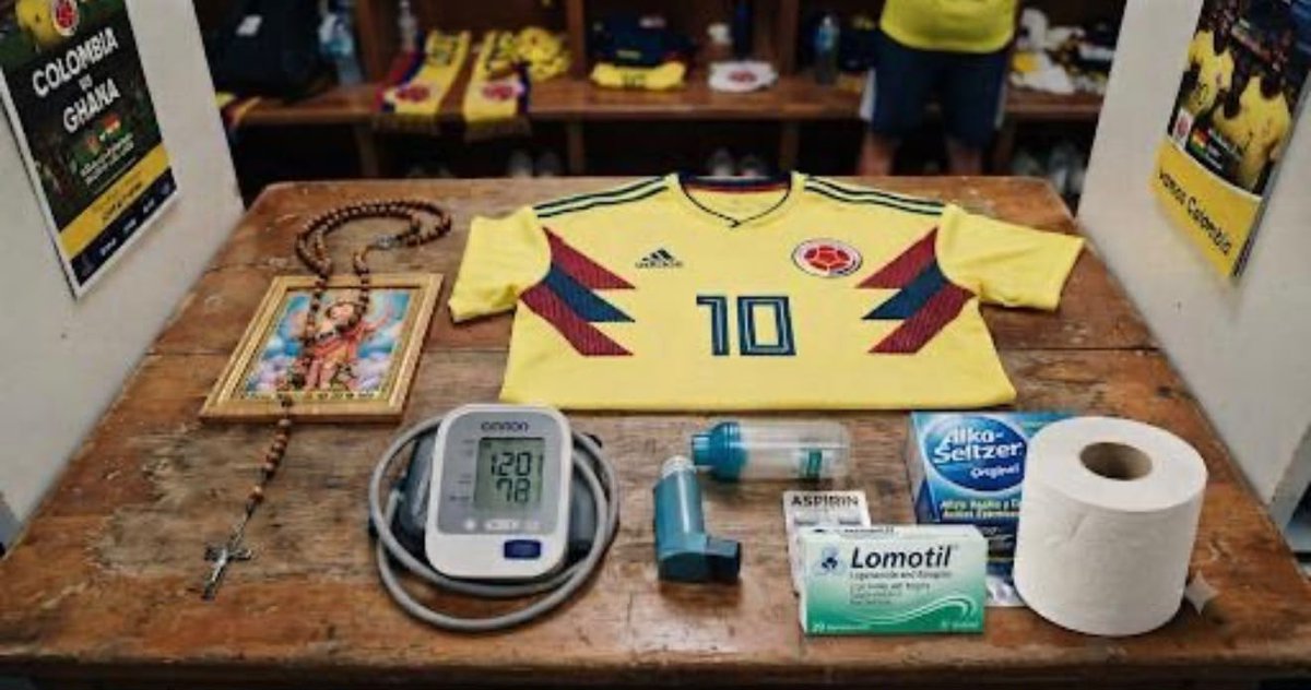 joremilio_3's tweet photo. YA TODO LISTO.
COLOMBIA GHANA. https://t.co/xa54uQUdj3