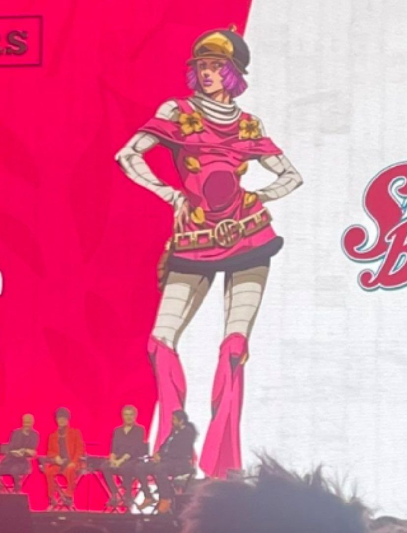 lacajadejohnny's tweet photo. HotPants design leaked from AnimeExpo
#jojos #SteelBallRun https://t.co/inShxvQRGO