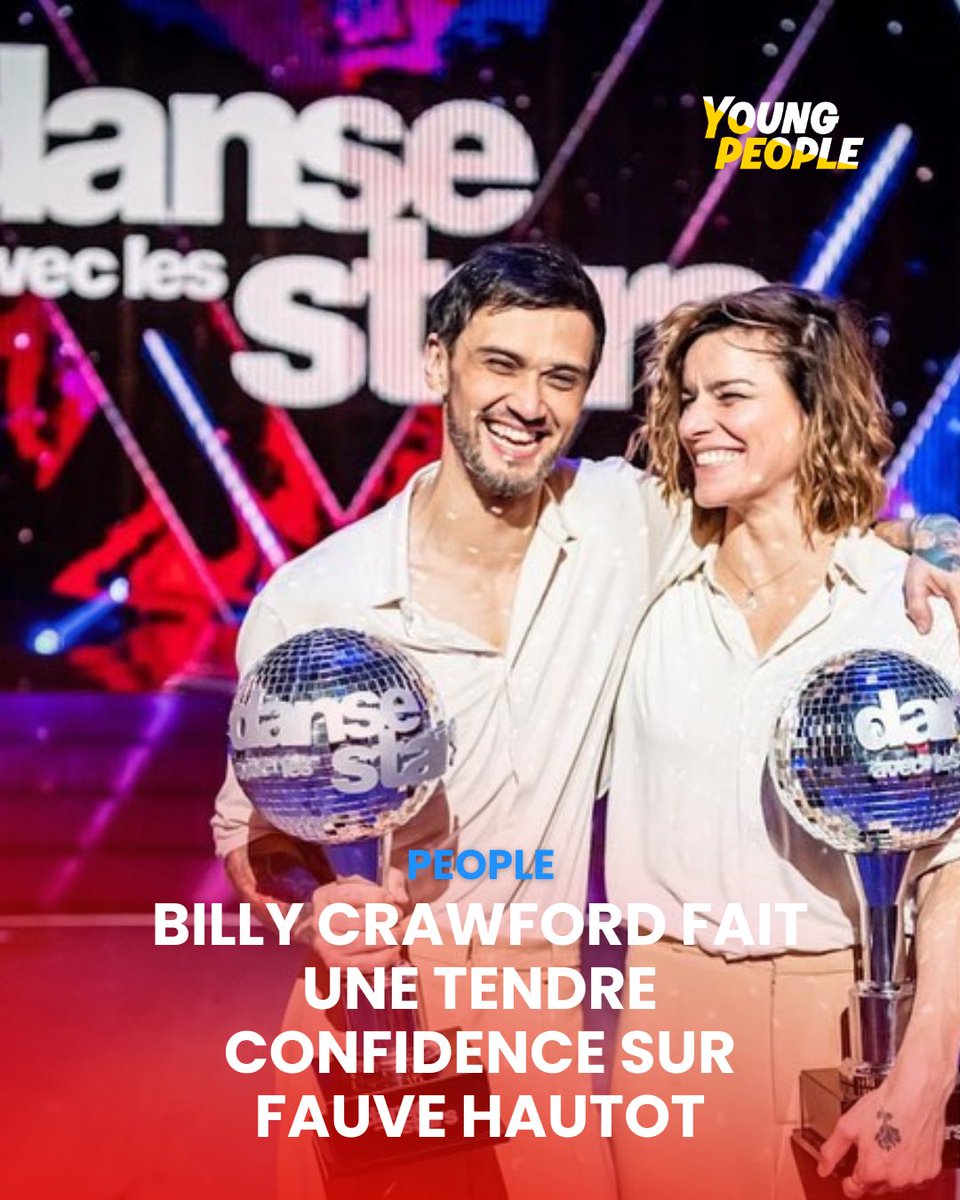 youngpeople_off's tweet photo. Billy Crawford, frais vainqueur de #MaskSinger, se confie sur Fauve Hautot. « Elle est enceinte et je suis tellement content pour elle ! C'est sa plus belle victoire avec ce bébé qui va arriver ». 💛🎤
#DALS
📸 TF1 https://t.co/JDQlYvtnhY