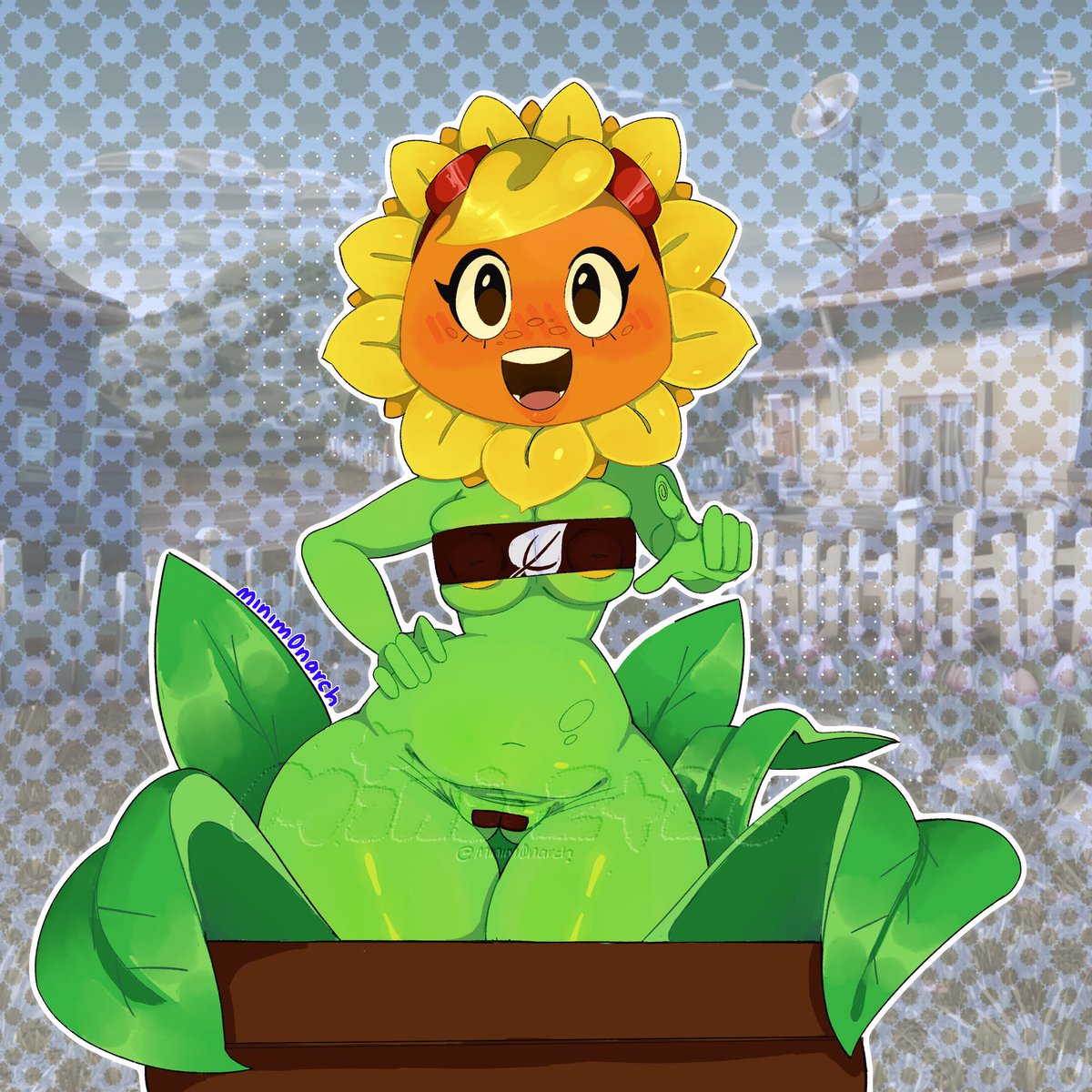 minim0narch's tweet photo. Request #5: Solar Flare from PVZ
I prolly should’ve just given her leaf hands but wtv 
#nsfwart #pvznsfw #hentai https://t.co/ciq2sK6QNj
