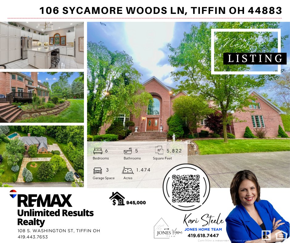 UnlimtedResults's tweet photo. ๐ก๐๐ช ๐๐๐ฆ๐ง๐๐ก๐!
106 Sycamore Woods Ln, Tiffin OH
๐๏ธ6 BR | ๐ฝ5 BA | ๐5,822 SF
๐๐ฎ๐ฟ๐ถ ๐ฆ๐๐ฒ๐ฒ๐น๐ฒ | ๐ฐ๐ญ๐ต.๐ฒ๐ญ๐ด.๐ณ๐ฐ๐ฐ๐ณ
๐๐ผ๐ป๐ฒ๐ ๐๐ผ๐บ๐ฒ ๐ง๐ฒ๐ฎ๐บ
For more info, visit: https://t.co/ut6Hg0SKww
#realestate #remax #cmn #remax4kids #northwestohio #newlisting https://t.co/Txqop32dkT