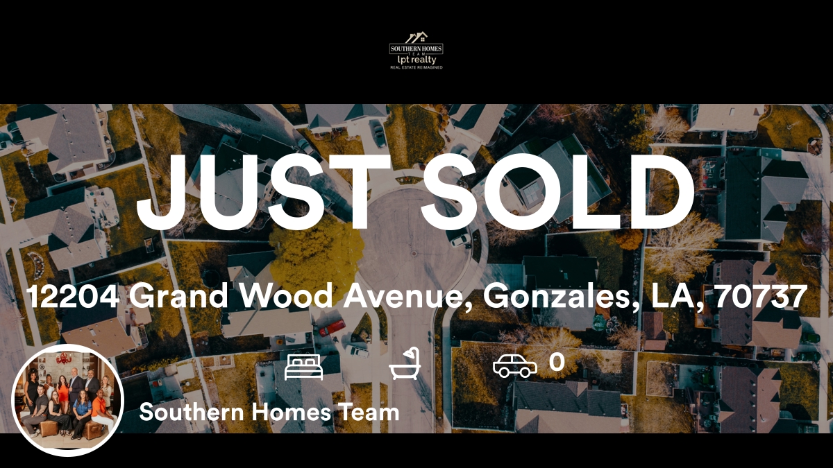 SouthernHomesLA's tweet photo. 📍 12204 Grand Wood Avenue, Gonzales, LA, 70737

Our team’s latest sale on RateMyAgent
Broker Associate BROK.995680747-ASA
https://t.co/3rwBYJxB8x

...
#ratemyagent #realestate https://t.co/S2kpbPvSkI