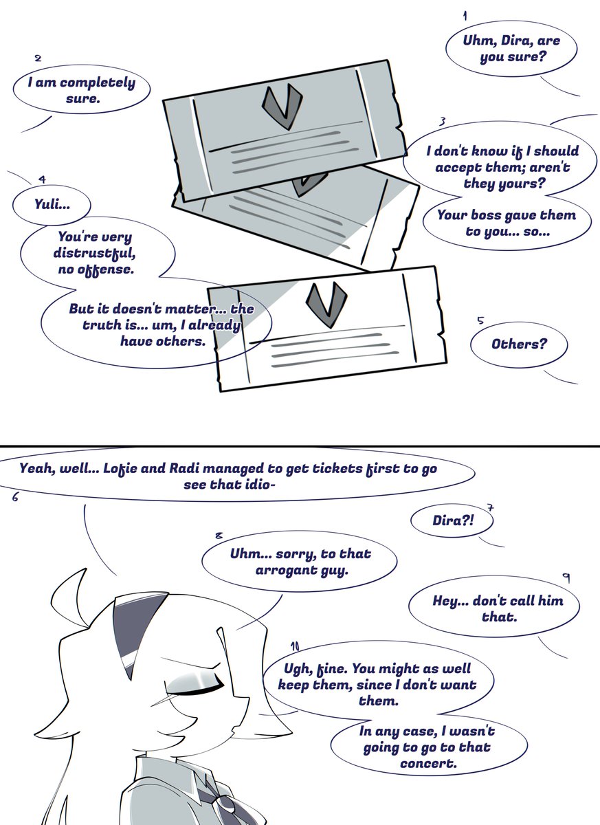 Kent8687's tweet photo. [FNF Muzix] Mini-Comic: The Tickets

Part: 1/?
#fnf #fnfRadi #fnfLofie #fnfDira #fnfYuli #fnfKent
#MuzixOc #DeadlyMuzix
#xtenpiyex https://t.co/VklkKesm5w