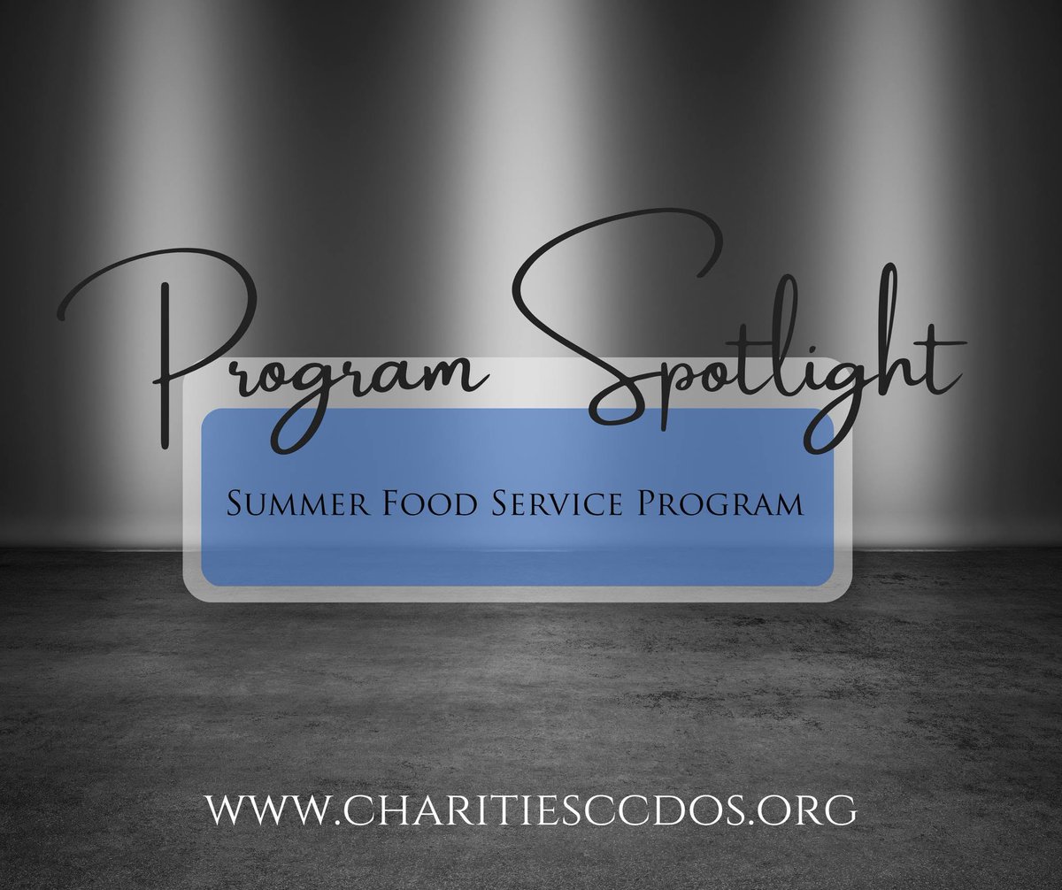 CharitiesDOS's tweet photo. When the school year ends, food insecurity becomes prevalent amongst families with school-aged children. The Summer Food Program helps alleviate the nutritional gap and makes meals accessible to all children through 18 years of age. https://t.co/AP0GUoPpk7