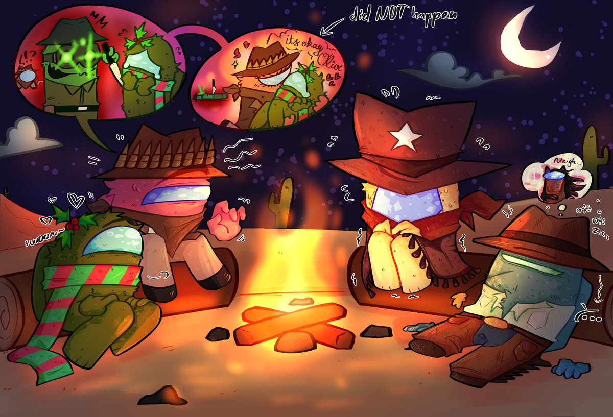 07locus's tweet photo. AMONGI ATTACK !!! GO MY BEANS !!!!

featuring vance and olive by @IVkaito_ , sheriff yellow by bakedinred on af n dusty by @sporemice :) coral is my guy Theyre a freak

#amongus #amongusoc #artfight https://t.co/5Xe2Dalqp6