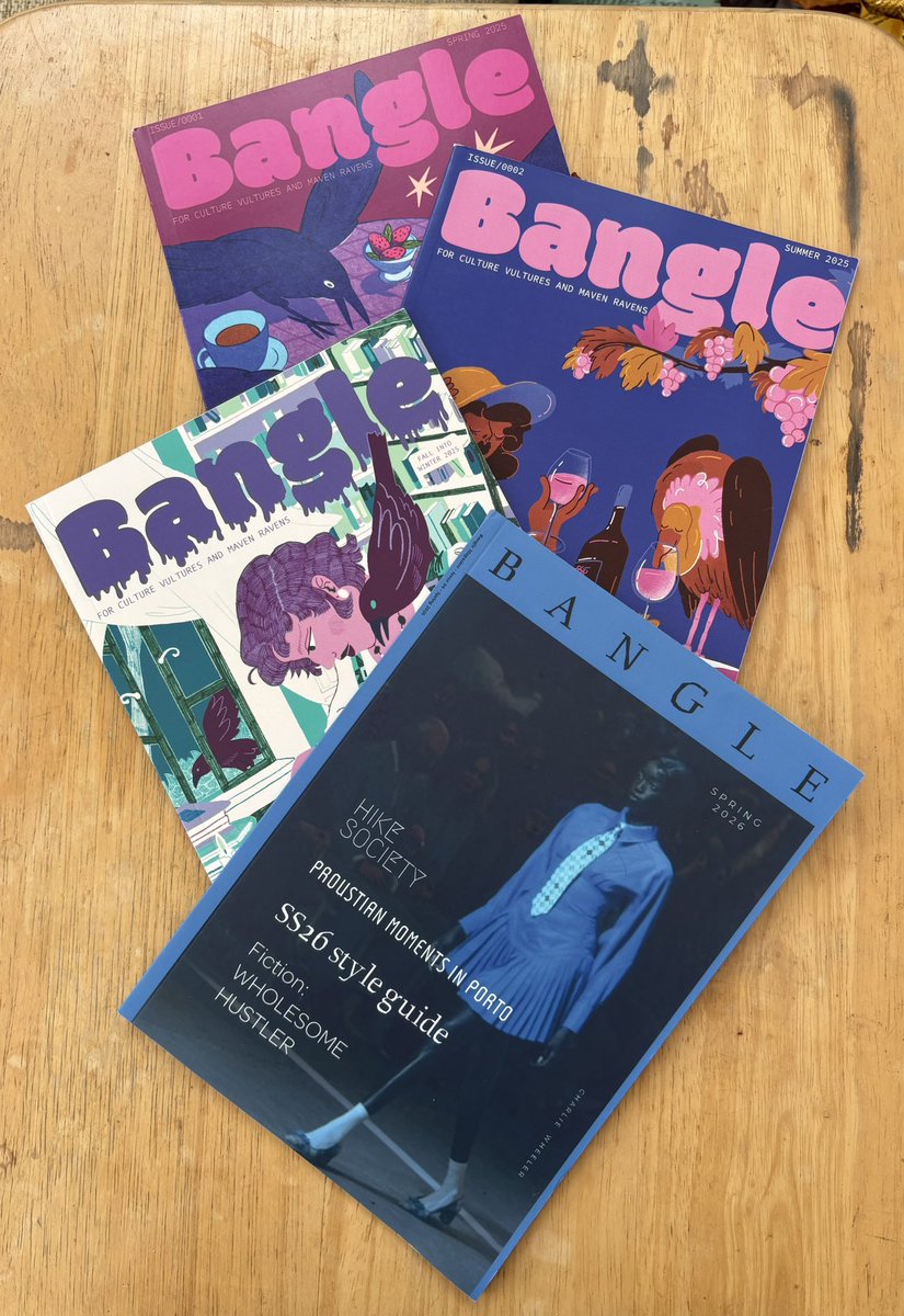 KathyGoddard9's tweet photo. Thank you Estella Rua - Writer, fabulous editor of Bangle - two copies of the spring issue of Bangle arrived in the post. Iโm very proud to have a story in each of the first four magazines.
#writingcommunity
#flipbook
#onlinemagazine
#magazines https://t.co/LQ9dCZIBLN