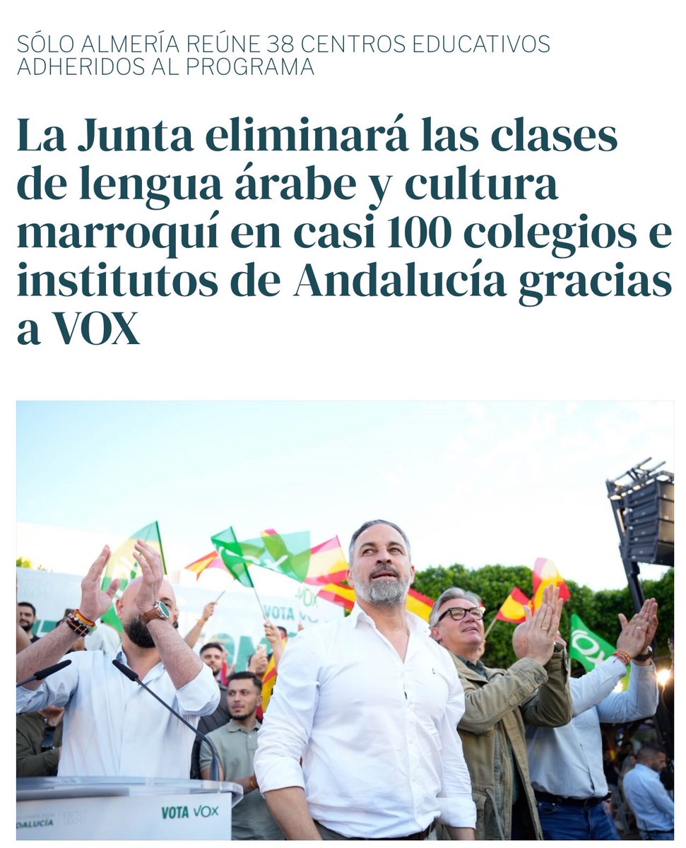 Robustiano21's tweet photo. ¡¡¡Es muy fácil de entender!!!

En España se estudia el español.
En Marruecos que estudien lo que les salga de los c......
¿Está claro! https://t.co/Yqd5PvA8n3