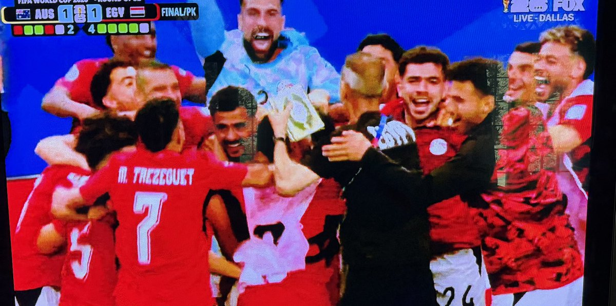 elerianm's tweet photo. Heartbreak for Australia 💔—they frustrated Egypt and stayed in the game until the concluding penalties.
A massive, huge, enormous  congratulations to Egypt 🎉on an incredible, hard-fought victory!
Sending my sympathy to all the fans, on both sides, whose anxiety went right through the roof today.
That was an absolute rollercoaster. I was pacing the floor for the entire game! 🚶‍♂️📺
#AUSvEGY #MatchDay #WhatAGame #egypt #australia #worldcup @FIFAWorldCup @fifacom_ar
