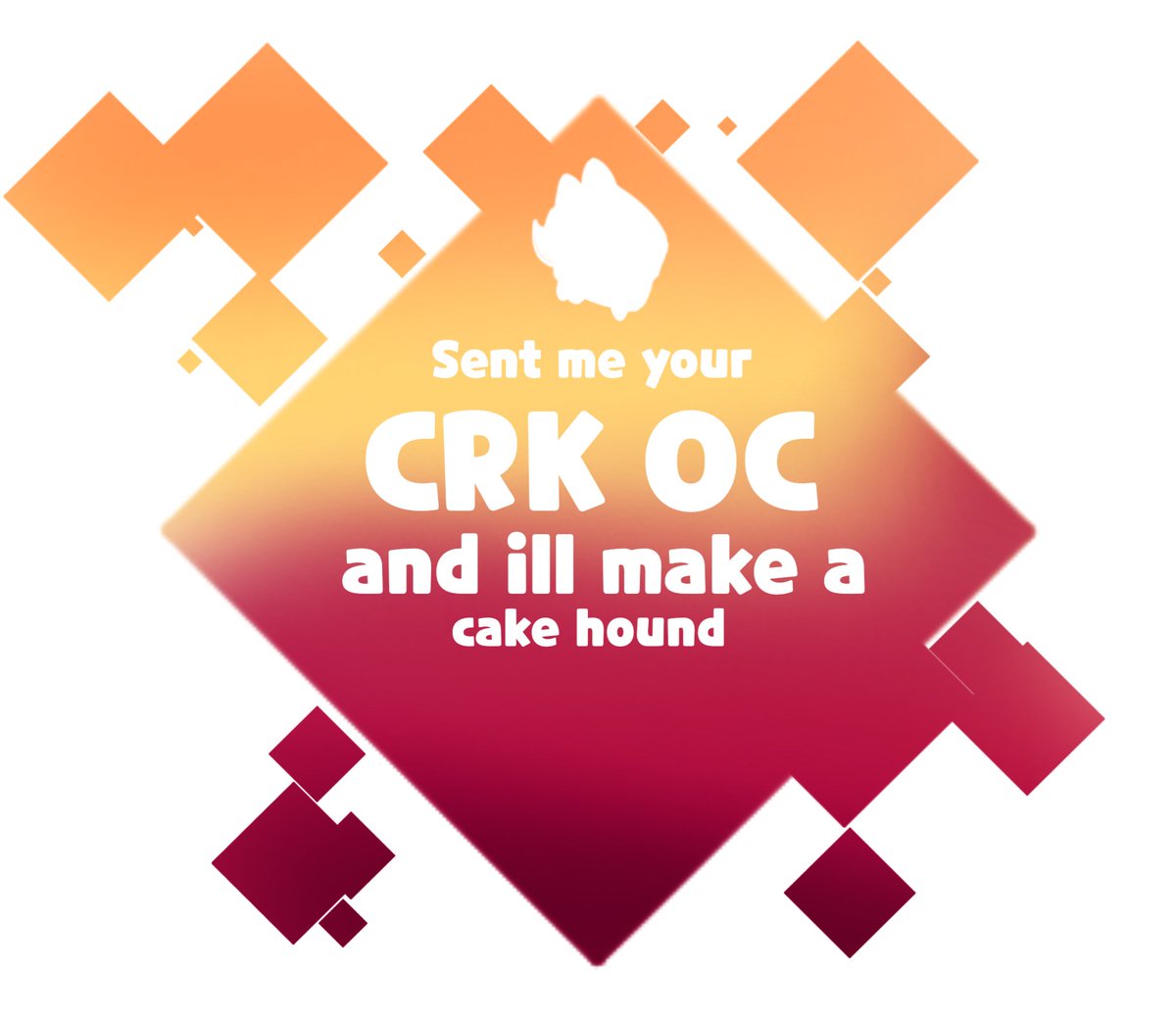 BROKIBLADE4's tweet photo. >Give me your best cookie ocs to give them their own cake hound, the ones that dont have their own one<!! You have 3 days to sent before it closes! :> 🧡💛 https://t.co/f4YZ80hPsS