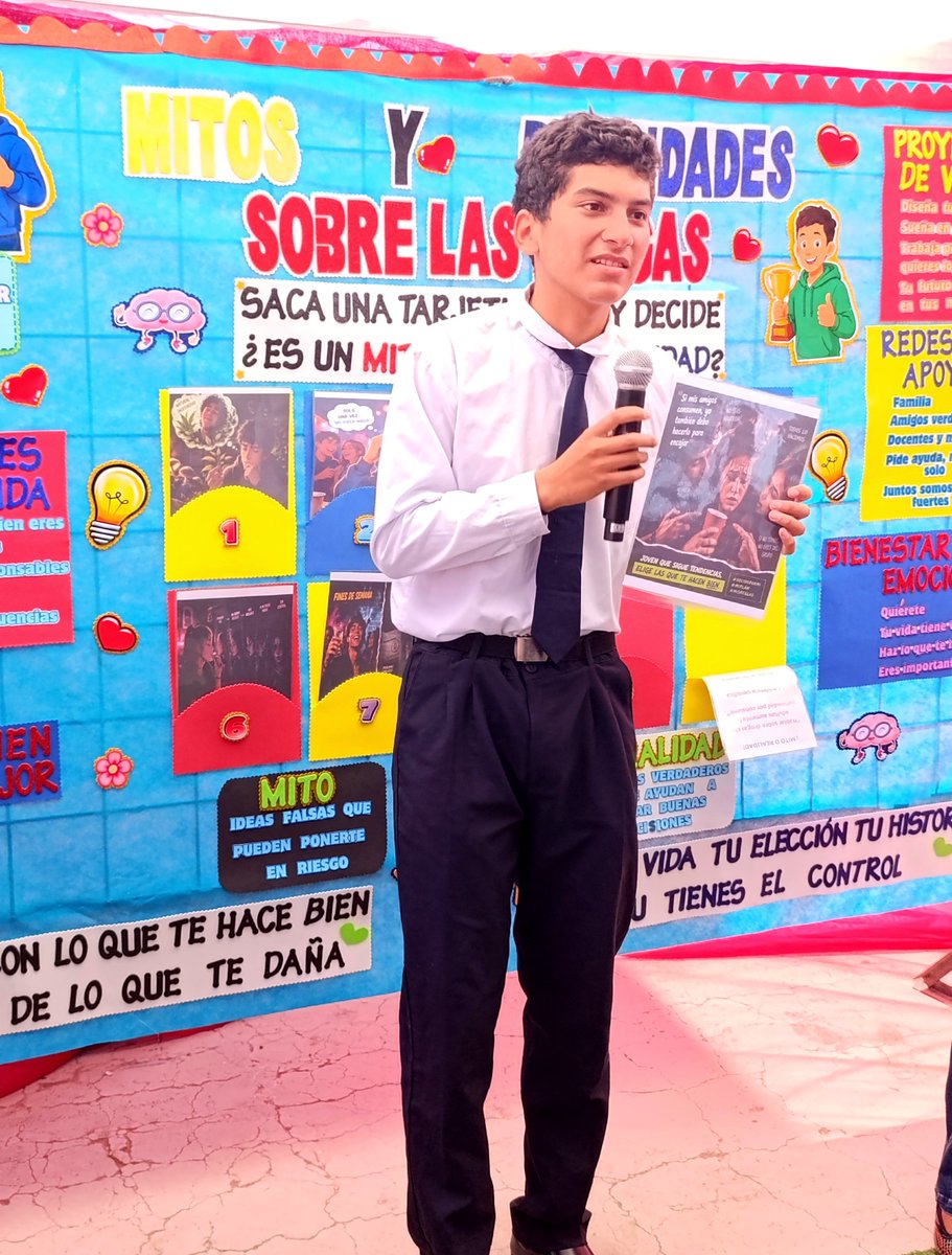 Salud_StaElena's tweet photo. @Salud_Ec @Educacion_Ec 🔵 Proyecto de vida: "Mis sueños valen más"

💪🏻 Como ente rector de la salud, nuestra prioridad es garantizar el bienestar de toda la población. 

#MSPEnTerritorio https://t.co/HGx8MhiIpm
