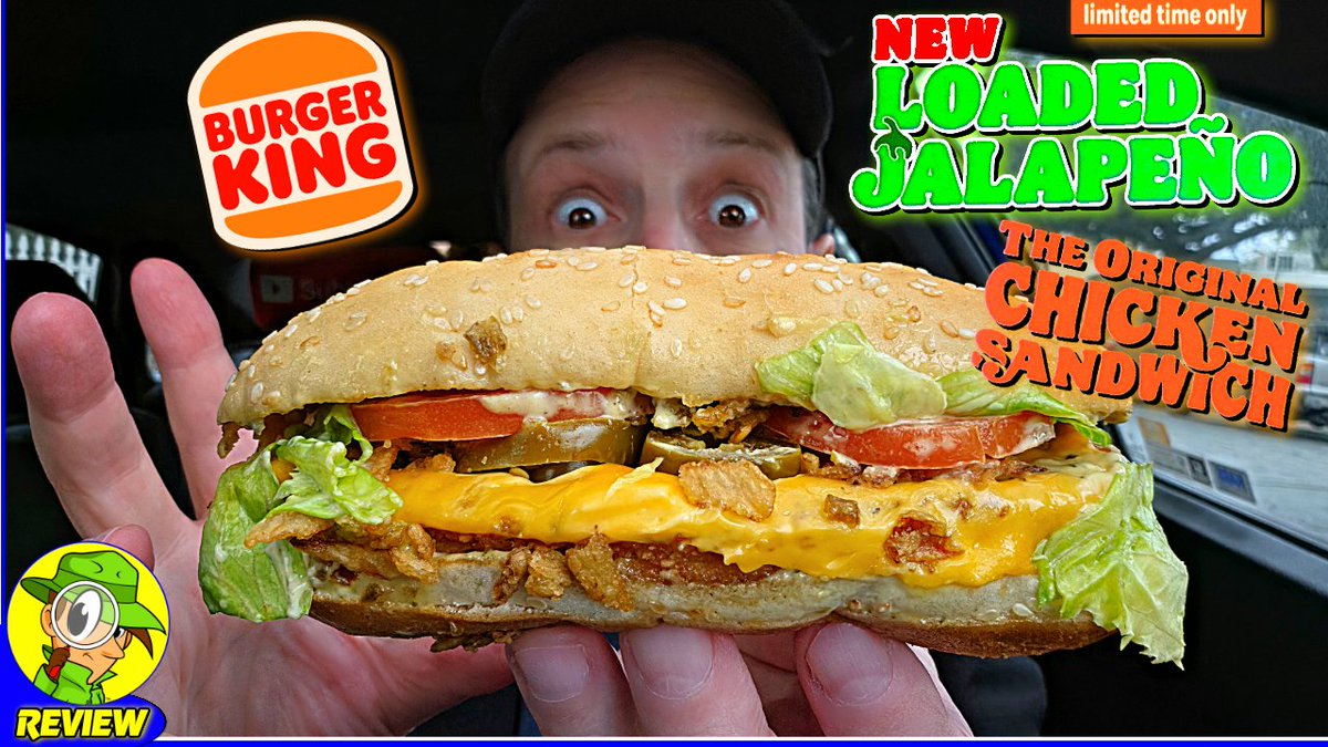 peepthisout's tweet photo. Burger King® Loaded Jalapeño Original Chicken Sandwich Review 🍔👑🌶️ FIRST LOOK 👀 Peep THIS Out! 🕵️♂️
https://t.co/5Z9i148krh
#BurgerKing #LoadedJalapeno #OriginalChickenSandwich #FoodReview #FastFood #FirstLook #PeepTHISOut #StayFrosty @BurgerKing @MENACE @MashedHQ @localish https://t.co/Jn2jKfDeCD