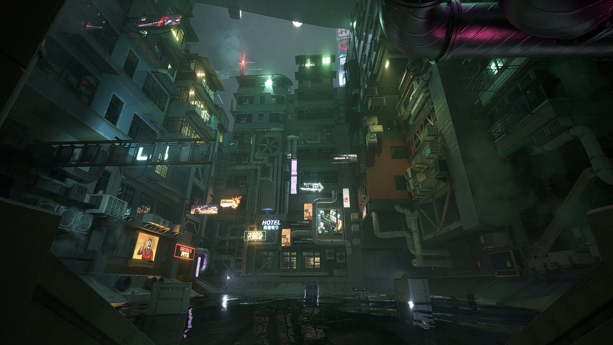 RT_Inspire's tweet photo. The world of Cyberpunk #Cyberpunk2077 https://t.co/AyhsoGmzAD