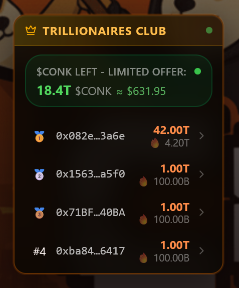 ShibaPoCONK's tweet photo. Who's already in? 🔥

👉 https://t.co/Ri4lmrhjSF

$CONK #memecoin @SonicLabs $S #memehub https://t.co/oQaRMQdkdF
