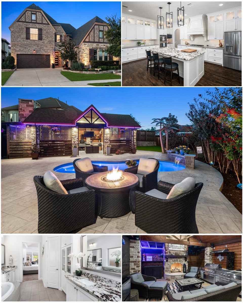themmjteam's tweet photo. 1141 Caleb Drive, Allen, Texas 75013
5 beds 5.1 baths 3 cars 4,363 SqFt | $1,399,900
There isn't enough space to list all of this home's exceptional features and upgrades! #realtor #dfw #realestate #allentx #collincounty https://t.co/aob8moDWOo