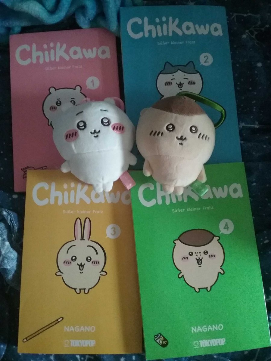 Spookidow's tweet photo. Small Chiikawa collection as an American #ちいかわ https://t.co/6IbQ24LJo3