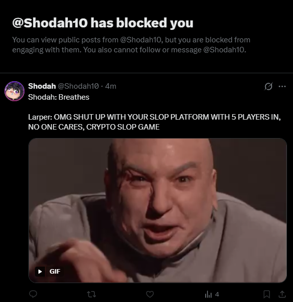 kadeko_dev's tweet photo. Little baby is mad that I called him out for using MMD assets on his own avatar. "Creative Designer" my ass. Everyone can have that title in their singleplayer social platform. https://t.co/XA04tIREvo