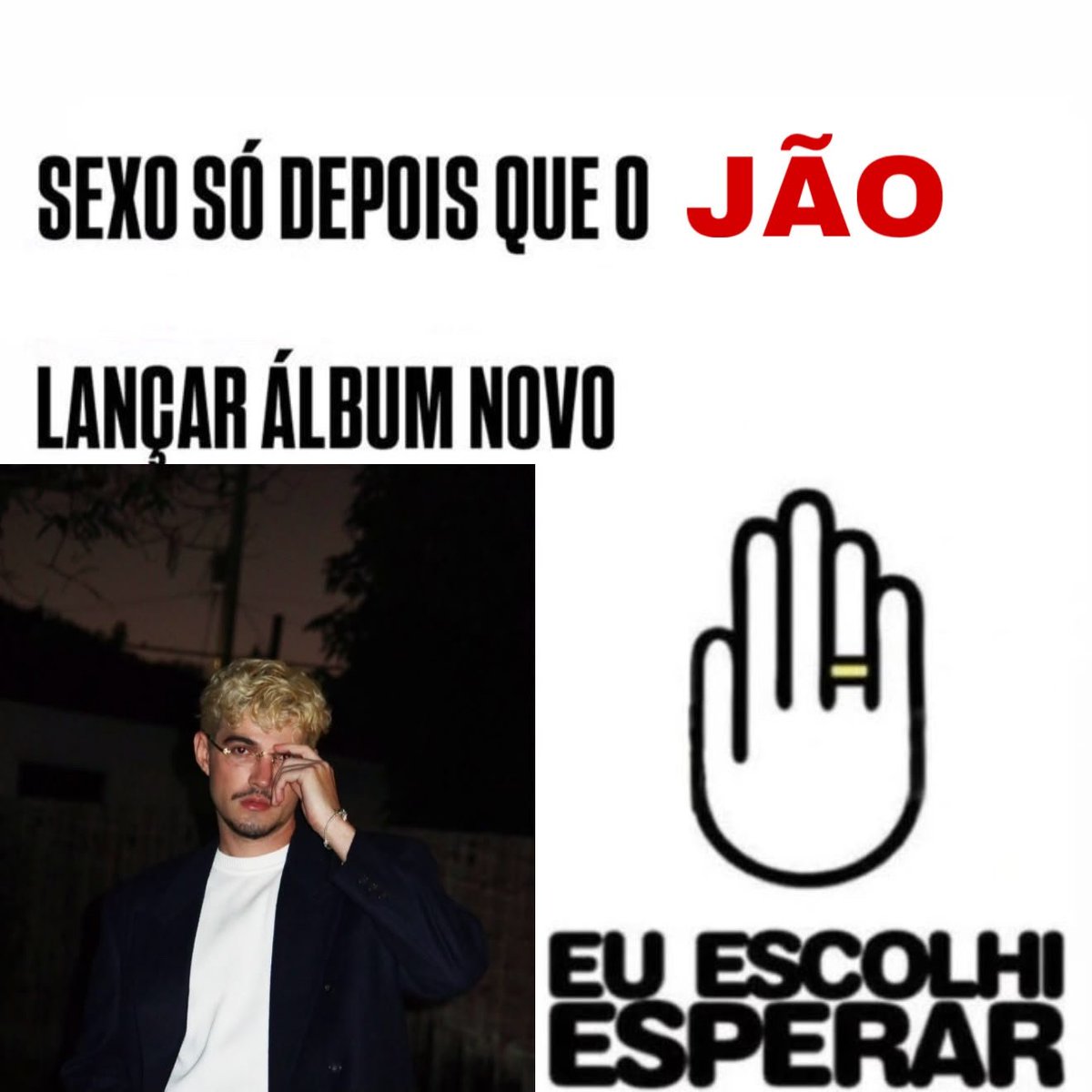 jaomagazine's tweet photo. Só anda comigo quem escolheu esperar 🙏😍☝️ https://t.co/SV14l9DfYZ