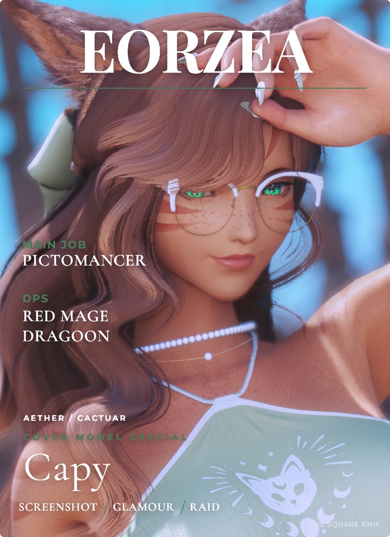 Capy_xiv's tweet photo. Fresh off the press~ 💚 https://t.co/w1mAfjG6l3
