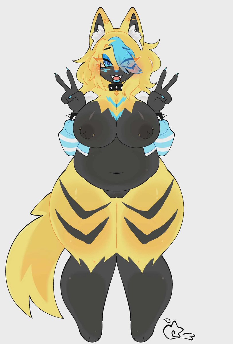 _Yukar_'s tweet photo. Adoptable pokesona!!

☆: Sb:$25
☆:Min:$2
☆: Ab:$80 (includes extra NSFW art) 

☆Only PayPal
#Pokemon #adoptable #furry #furryadopt #zeraroa #zeraora #pokesona #wolf #Furry #adoptablefurry #nsfw #nsfwpokemon #pokemonnsfw https://t.co/yyJPDWVOGR