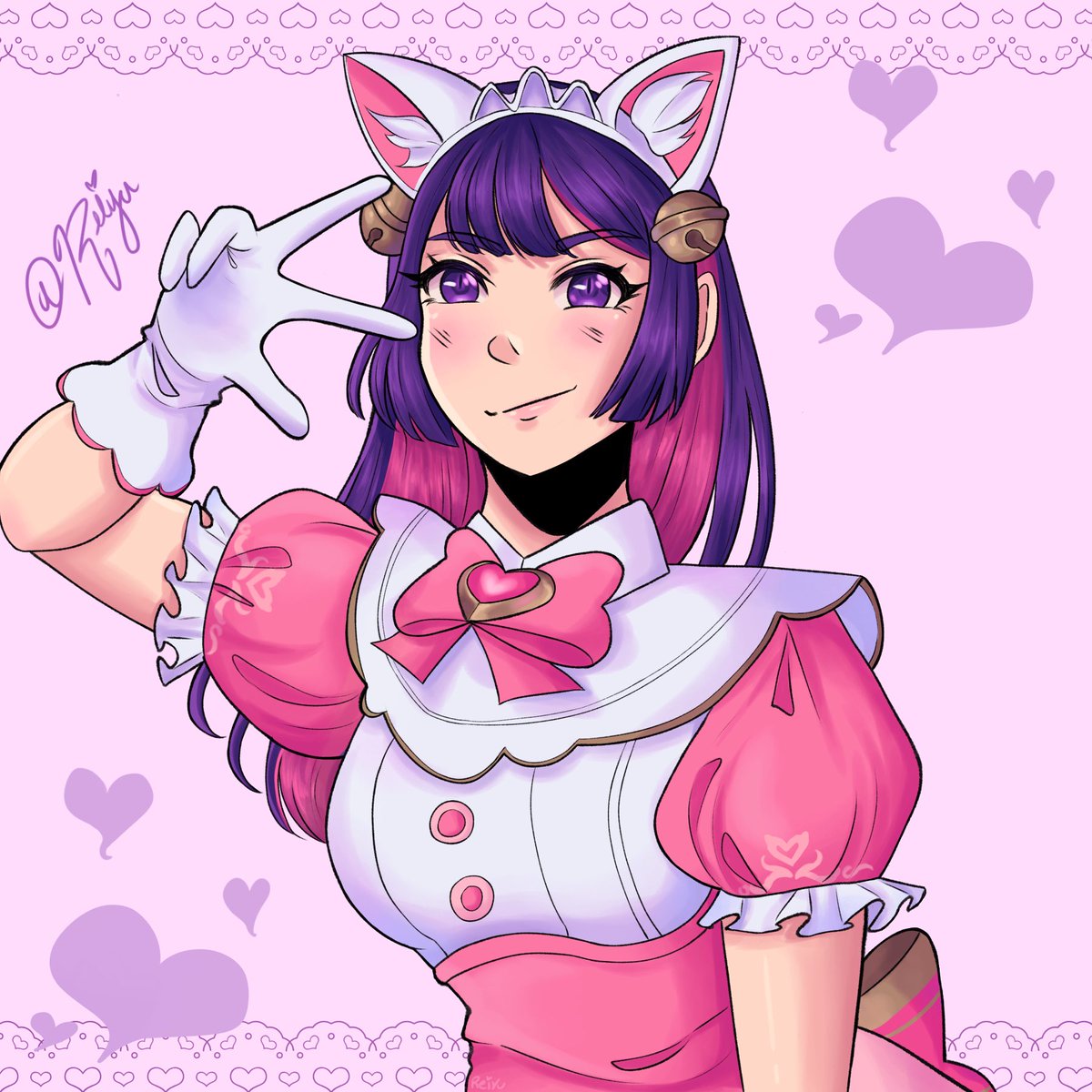 itsRennnnnn's tweet photo. Nyan Cafe Kiriko <3
#Overwatch https://t.co/L1aSTEYr8N