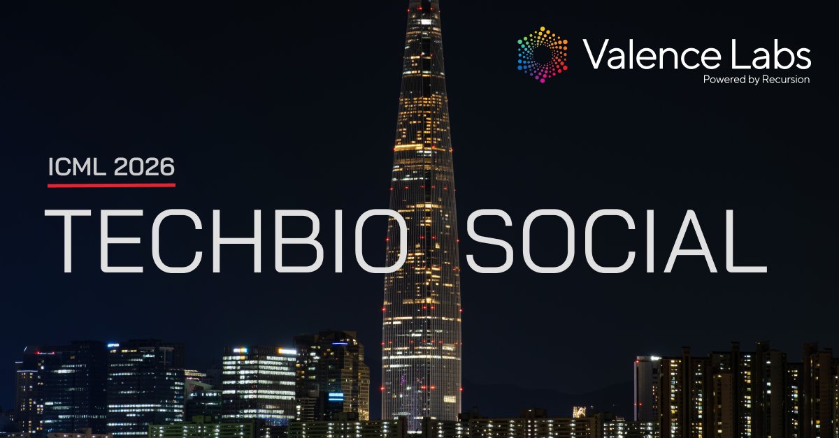 valence_ai's tweet photo. You’re invited!

Valence Labs is hosting a TechBio social at @icmlconf  for those working at the frontier of AI and drug discovery.

Spots are filling up fast so grab yours: https://t.co/J3QuP3djH4